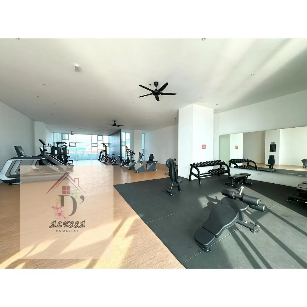 דירה בוקיט מרטג'אם D' Alyssa Homestay Perda מלזיה